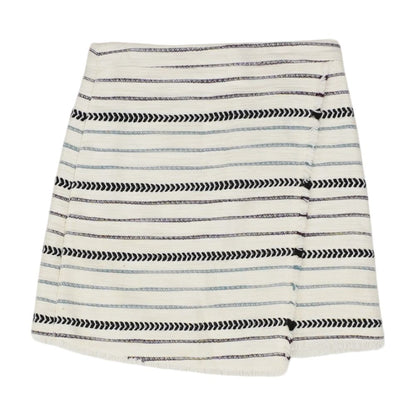 Multi Striped Mini Skirt