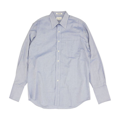 Blue Misc Long Sleeve Button Down