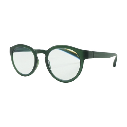 Green Callum W Round Prescription Eyewear