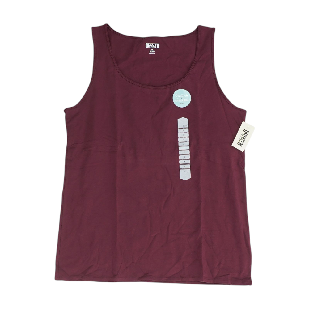 Maroon Plus Size Active T-Shirt