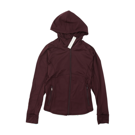 Maroon Solid Active Jacket