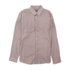 White Polka Dot Long Sleeve Button Down