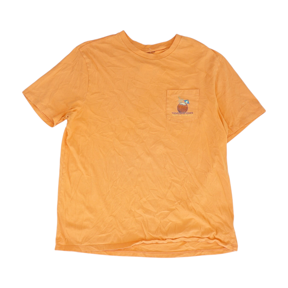 Orange Solid T-Shirt