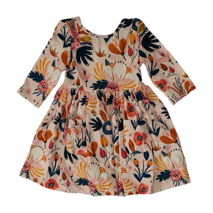 Pink Floral Dress