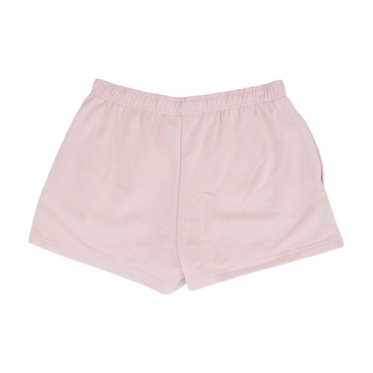 Pink Solid Active Shorts
