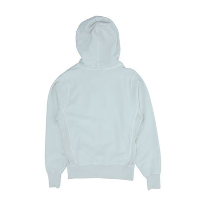 Beige Solid Hoodie Pullover