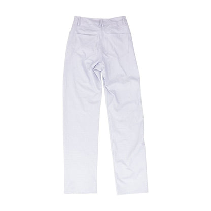 Lavender Five Pocket Regular Pants