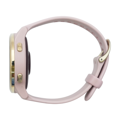 27mm Vivoactive 4s Gold Smartwatch Pink Band Small