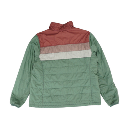 Green Color Block Jacket