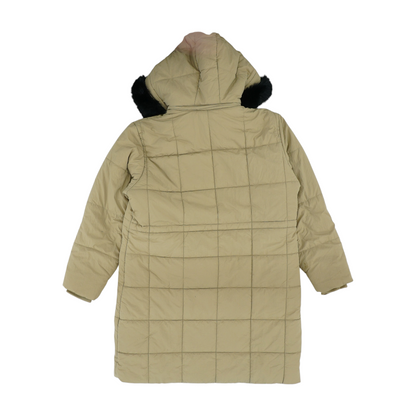 Beige Solid Coat