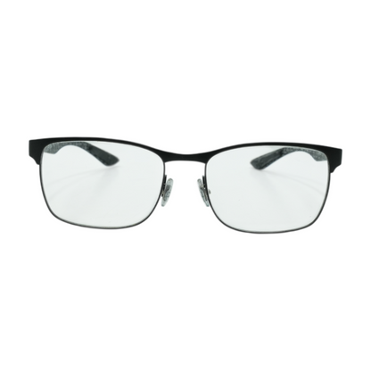 Black RB 8416 Rectangle Prescription Eyewear