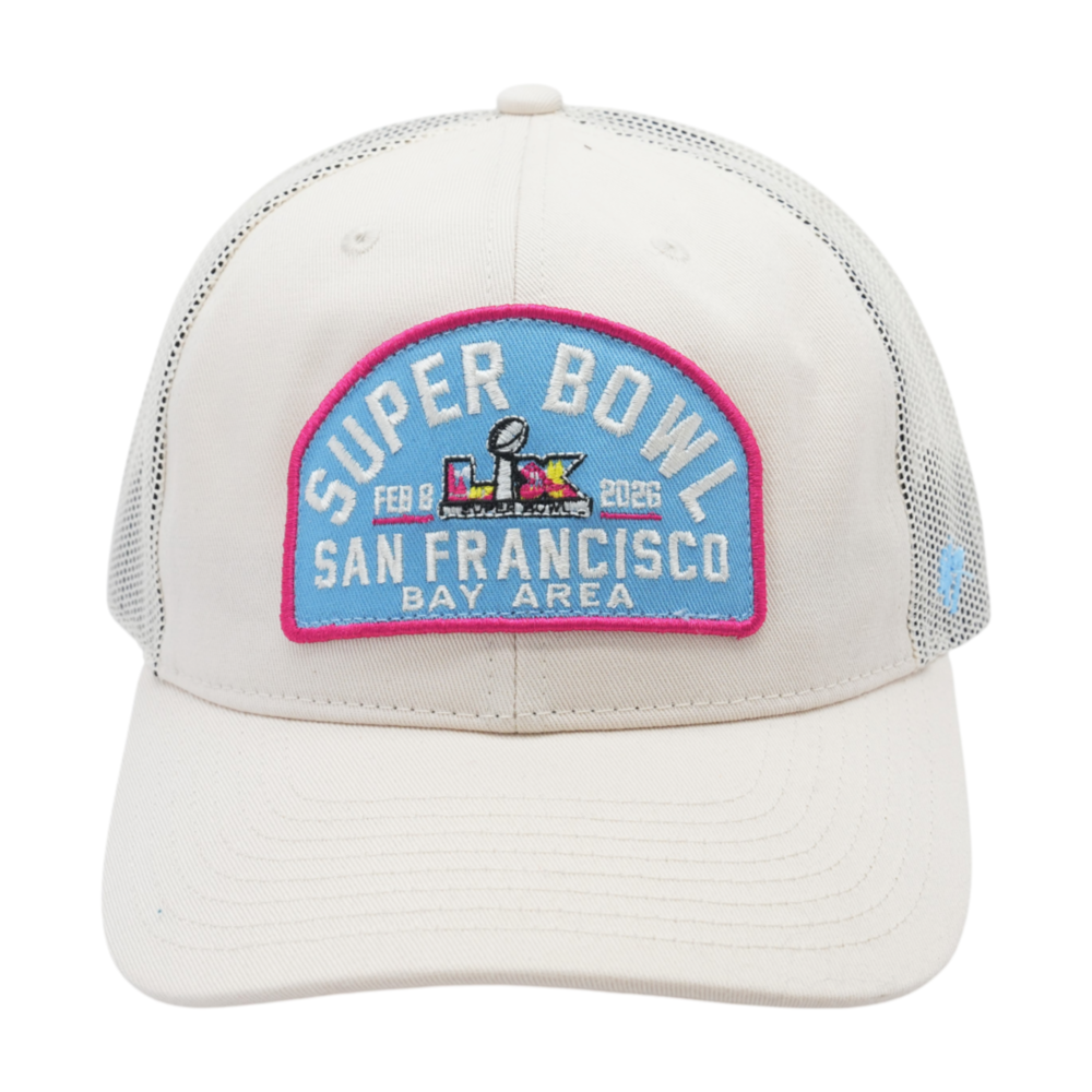 47 Brand Beige Super Bowl LX Ballcap Hat – Image 1
