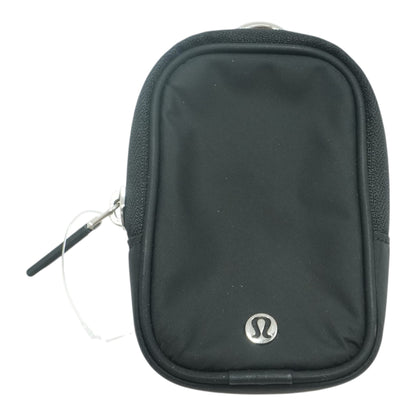 Black Nylon Pouch Key Chain