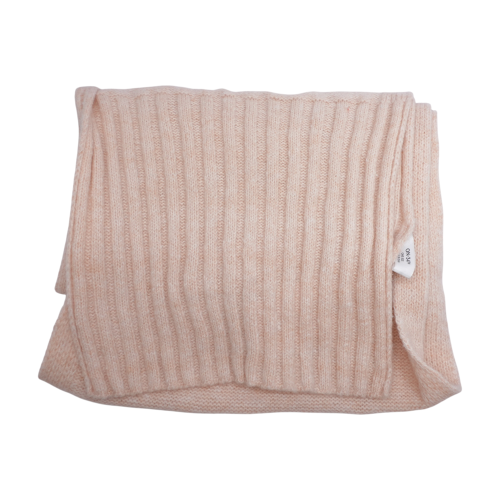Beige Polyester Scarf
