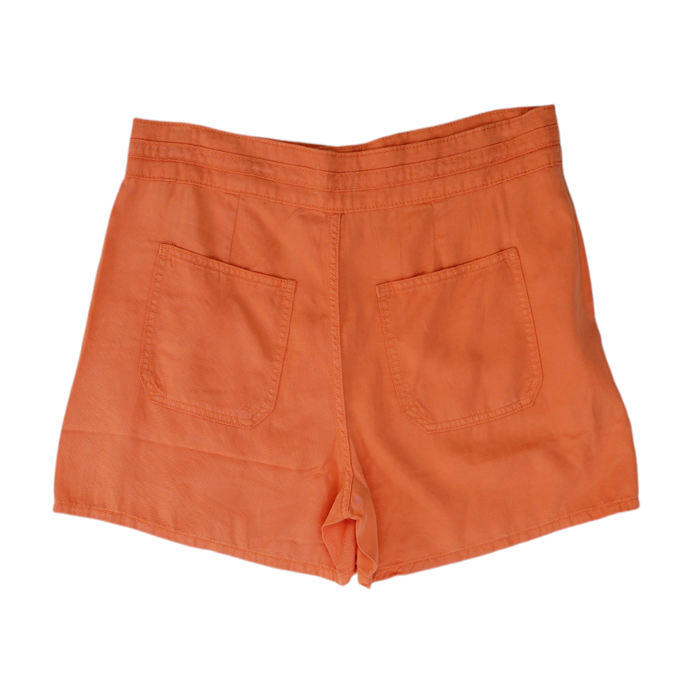 Coral Solid Chino Shorts