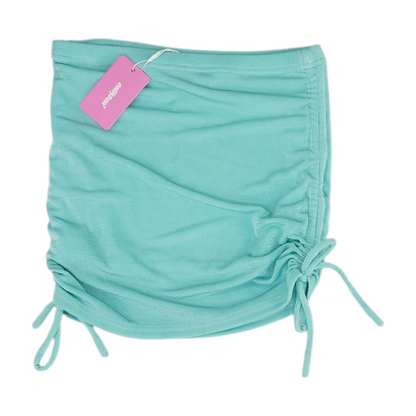 Turquoise Mini Skirt