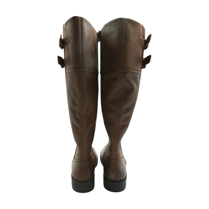 Brown Knee-High Boots