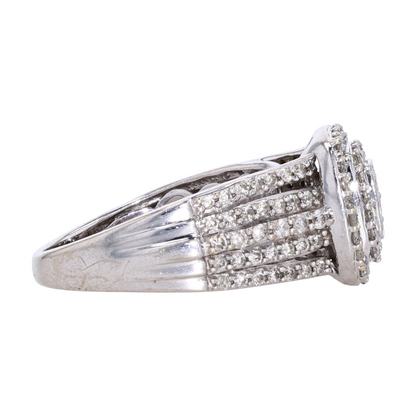 5/8 ctw 10K Sterling Silver Diamond Fashion Ring