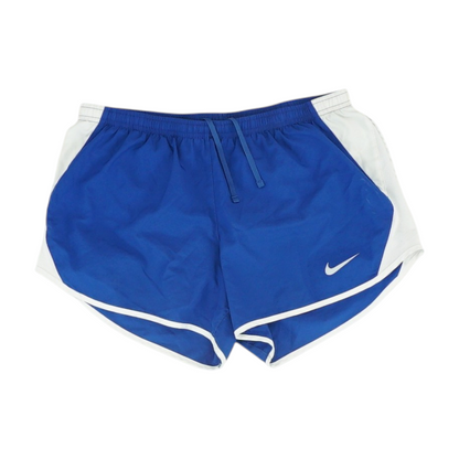 Blue Solid Active Shorts