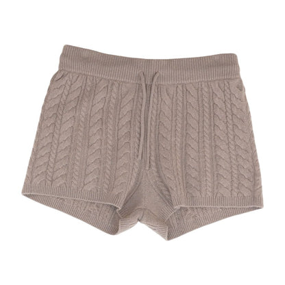 Purple Solid Shorts