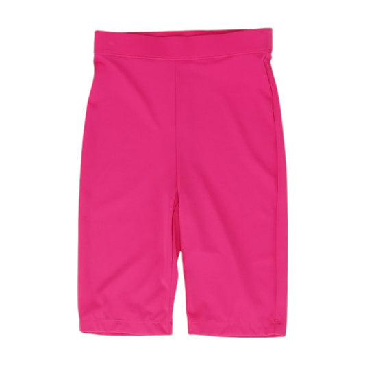 Pink Solid Active Shorts
