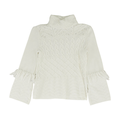 White Pullover Sweater
