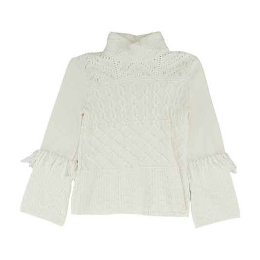 White Pullover Sweater