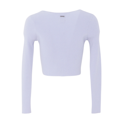 Blue Cardigan Sweater