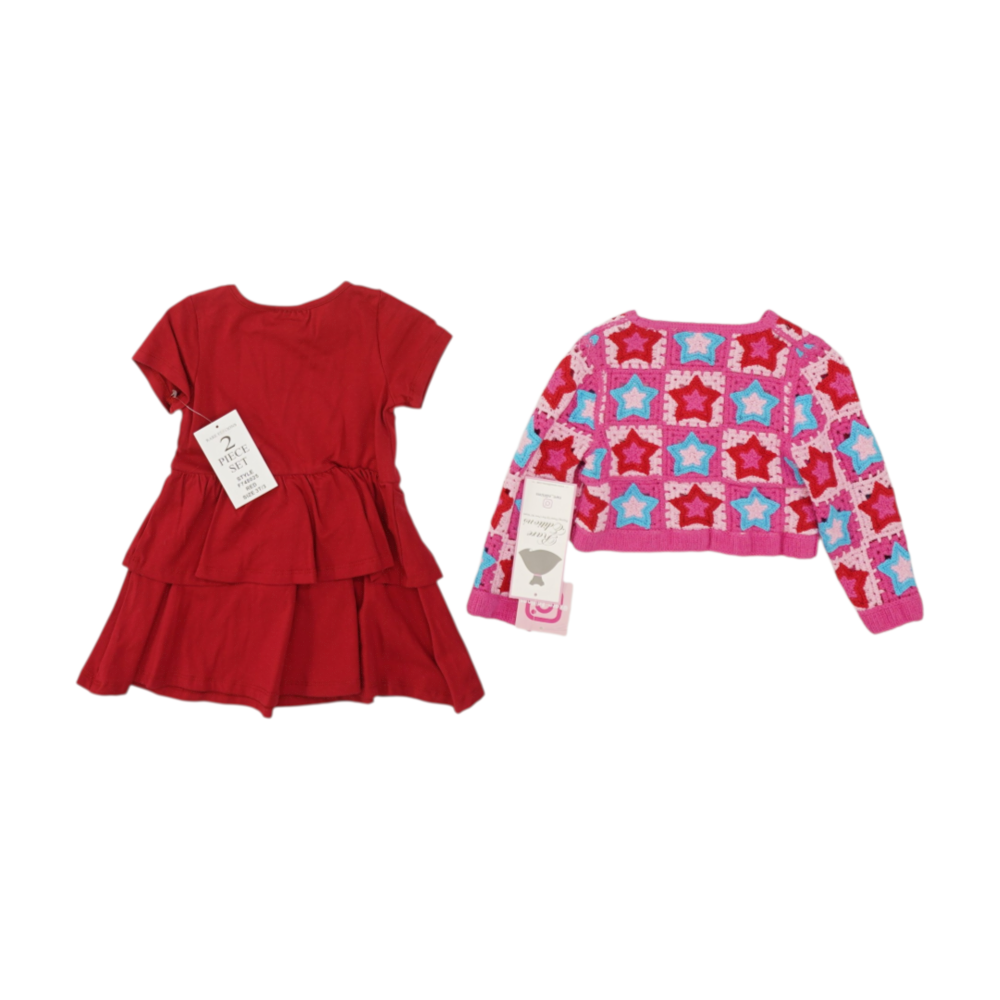 Red Long Sleeve Set