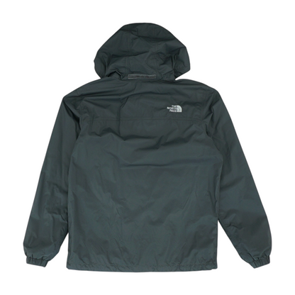 Black Solid Rain Jacket