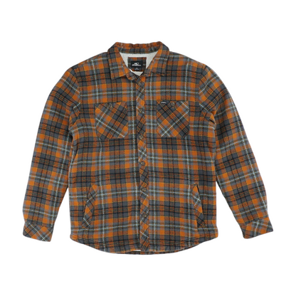 Orange Plaid Jacket