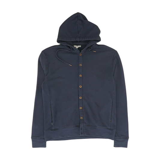 Navy Solid Outdoor Button Down