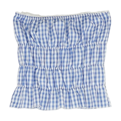 Blue Check Blouse