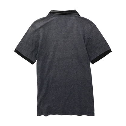 Navy Solid Short Sleeve Polo