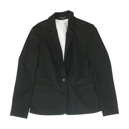 Black Solid Blazer