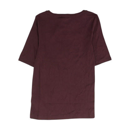 Burgundy Blouse