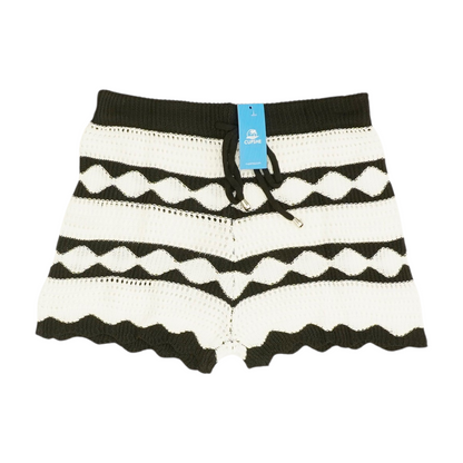 White Striped Cover-Up