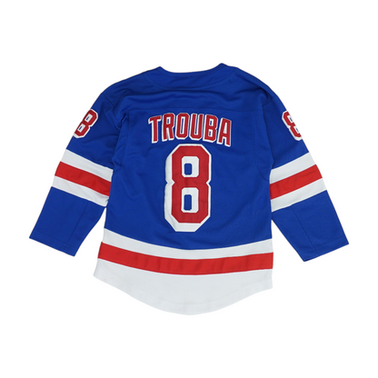 Boys' Blue New York Rangers Long Sleeve Jersey