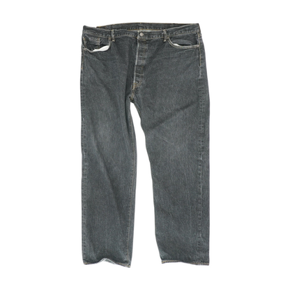 501 Black Straight Jeans