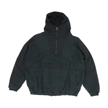 Black Solid 1/4 Zip Pullover