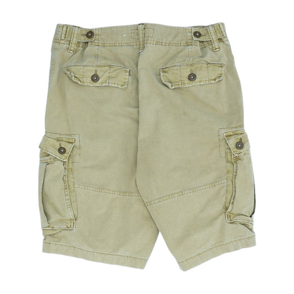 Khaki 5-Pocket Shorts