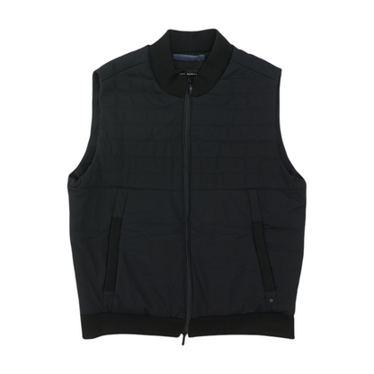Black Solid Vest