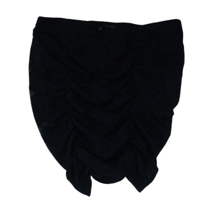 Black Plus Mini Skirt