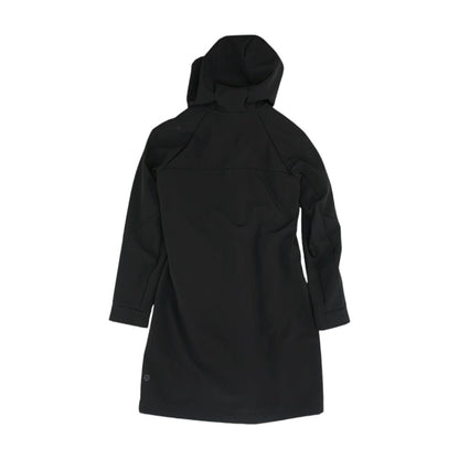 Black Solid Active Coat