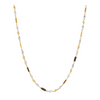 22K Two-Tone Gold Chain Necklace