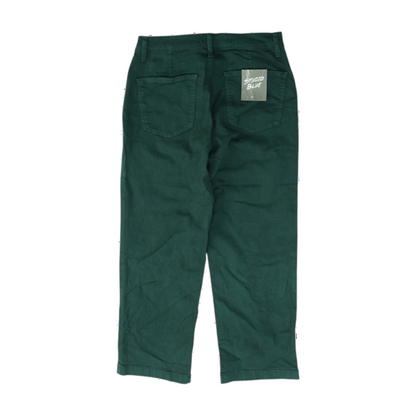 Green Straight Jeans