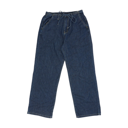 Blue Wide Leg Jeans