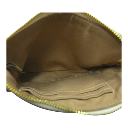 Beige Compact Wallet