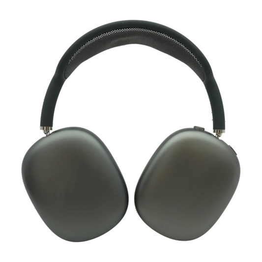 Apple Space Gray AirPods Max (Lightning) Noise Cancelling Headphones With White Earpads – Image 1