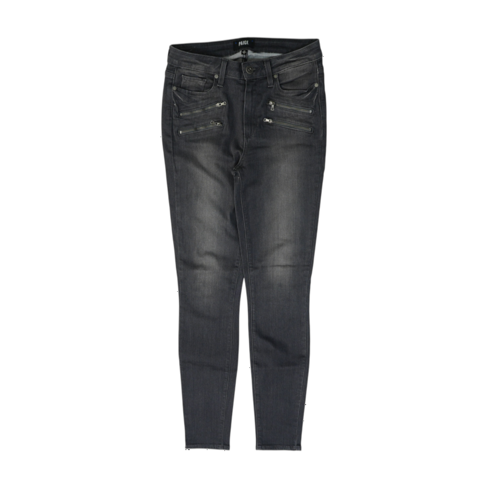 Black Tapered Jeans